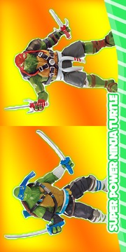 Power Toy Ninja Turtle puzzle游戏截图2