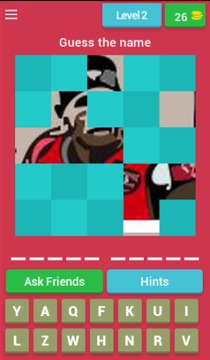 Guess the Falcons Players游戏截图3