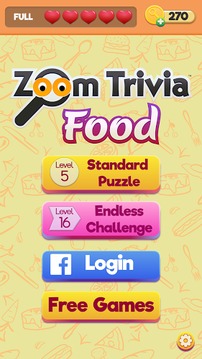 Zoom Trivia - Food Edition游戏截图1