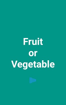 Fruit or Vegetable游戏截图1