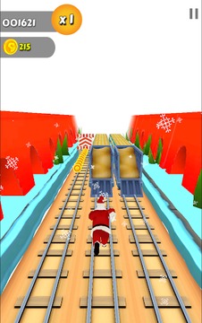 Subway Santa Claus Xmas Surf游戏截图5