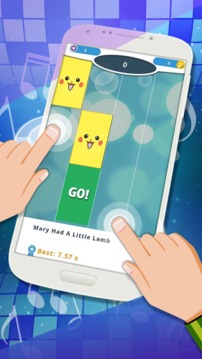 Piano Tiles : Tap Pikachu Go游戏截图1