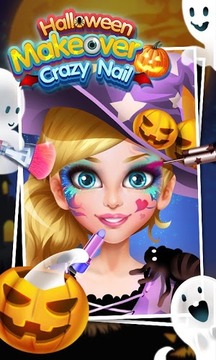万圣节化妆:疯狂美甲游戏截图1