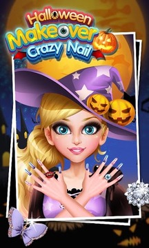 万圣节化妆:疯狂美甲游戏截图3
