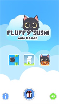 Fluffy Sushi - Mini Games游戏截图1