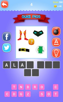 Quiz Pics Superhero游戏截图5