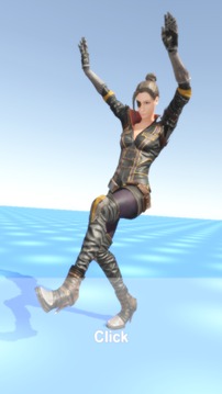 Dancing Super Girl Clicker 3D游戏截图4