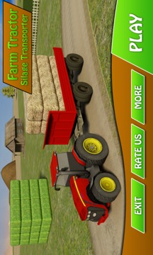 Farm Tractor Silage Transport游戏截图1