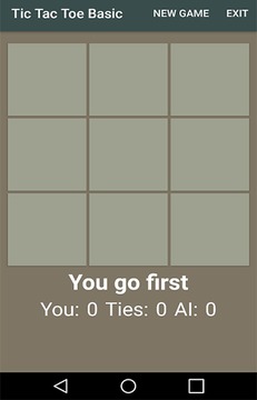 TIC TAC TOE - BASIC游戏截图2