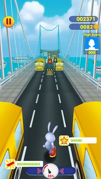 Rabbit - Subway Surf Run 3D游戏截图2