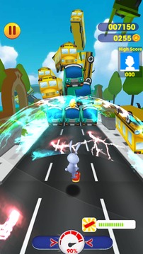 Rabbit - Subway Surf Run 3D游戏截图4