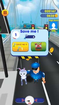 Rabbit - Subway Surf Run 3D游戏截图5