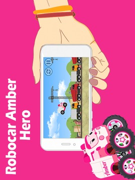 Cute Robocar Amber Game游戏截图2