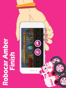 Cute Robocar Amber Game游戏截图5