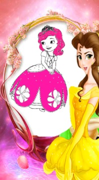 Princess Coloring Girls游戏截图3