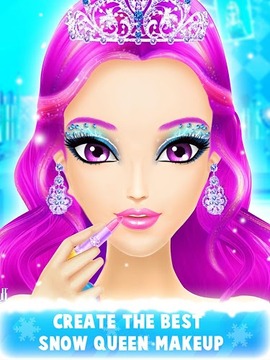 Snow Queen Makeup Salon游戏截图2