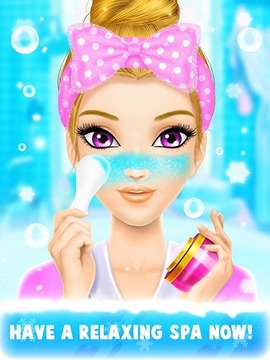 Snow Queen Makeup Salon游戏截图1