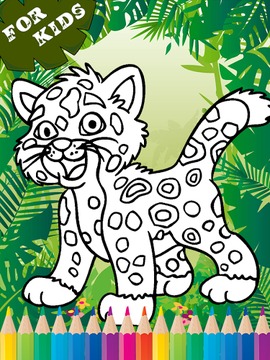 Cute Animal Coloring Book Kids游戏截图2
