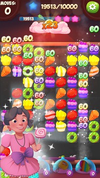 Candy Match 3: Cake & Cookies游戏截图4