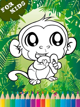 Cute Animal Coloring Book Kids游戏截图1