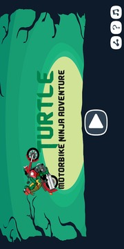 Turtle Motobike Ninja Adventur游戏截图1