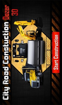 Crane Road Construction Dozer游戏截图1