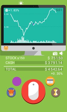 BUYSELL - Stock Trading Game游戏截图1