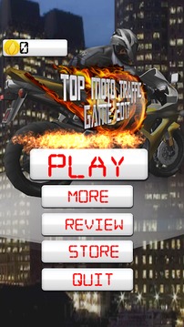 Top Moto Traffic Game 2017游戏截图1
