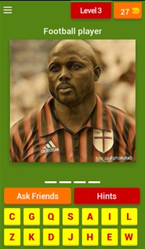 African Football Players Quiz游戏截图1