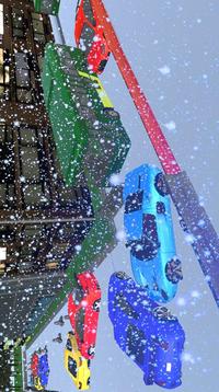 Winter pileup Snow Car Parking游戏截图5