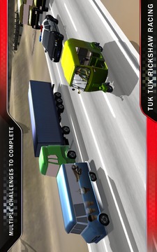 Tuk Tuk Auto Rickshaw Racing游戏截图4