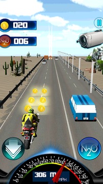 Top Moto Traffic Game 2017游戏截图3