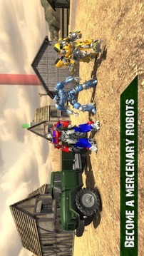 Robot Transporter Truck 3D游戏截图1