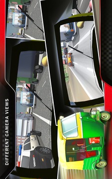 Tuk Tuk Auto Rickshaw Racing游戏截图1