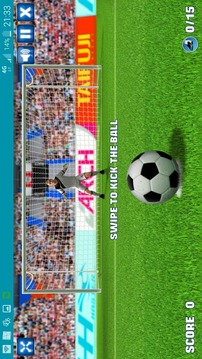 FootBall Penalty kicks游戏截图2