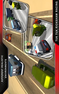Tuk Tuk Auto Rickshaw Racing游戏截图2