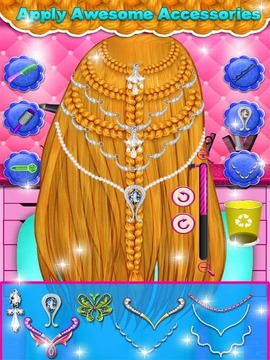 Braided Hairstyles Girls Games游戏截图5