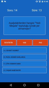 Yeni Bilgi Yarışması游戏截图3