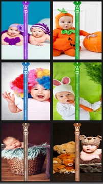 Cute Baby Zip LockScreen Prank游戏截图1