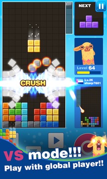 Block Crush King(Tetriz)游戏截图2