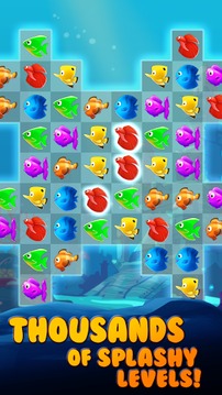 Fish Frenzy Match 3游戏截图1