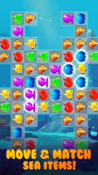 Fish Frenzy Match 3游戏截图4