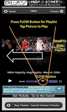 Play Highlights Sports TV APP游戏截图2