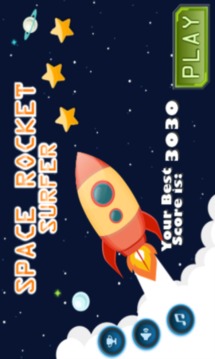 Space Rocket Surfer游戏截图1