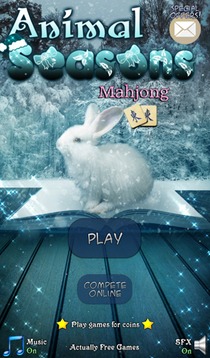 Hidden Mahjong: Animal Seasons游戏截图1