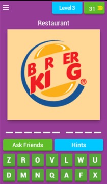 Quiz Restaurant Logos游戏截图4