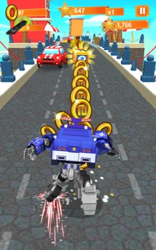 Super Robocar Run Poli游戏截图5