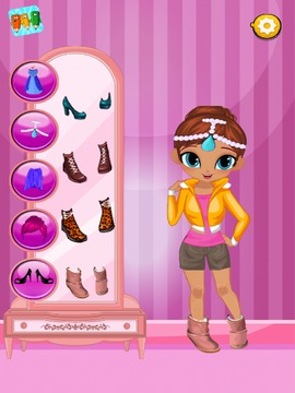 Shine princess Dress up game游戏截图2