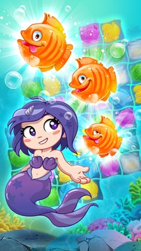 Viber Mermaid Puzzle Match 3游戏截图4