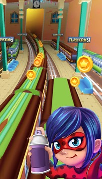 Subway Ladybug Run Surf游戏截图3